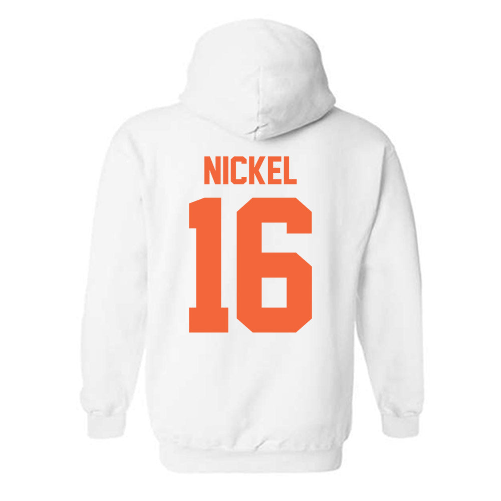 Miami - NCAA Football : Luke Nickel - Classic Shersey Hooded Sweatshirt-1