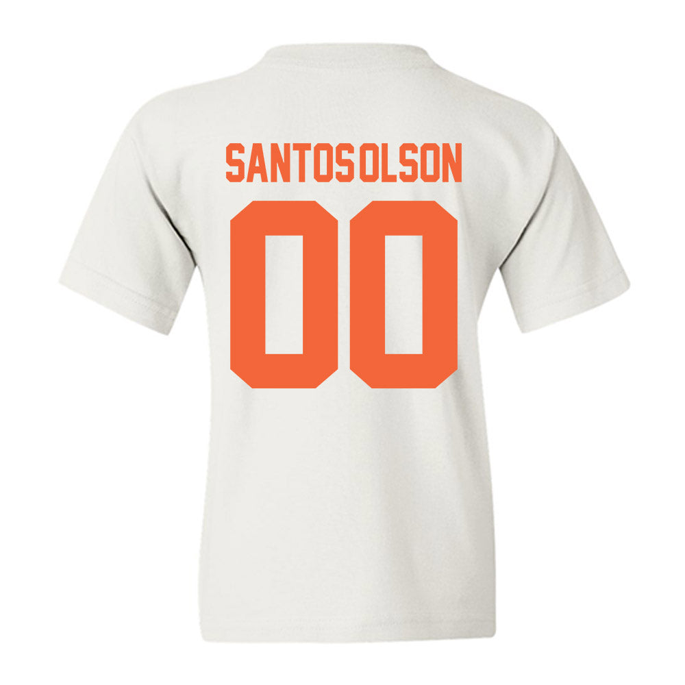 Miami - NCAA Baseball : Sebastian Santos-Olson - Classic Shersey Youth T-Shirt-1