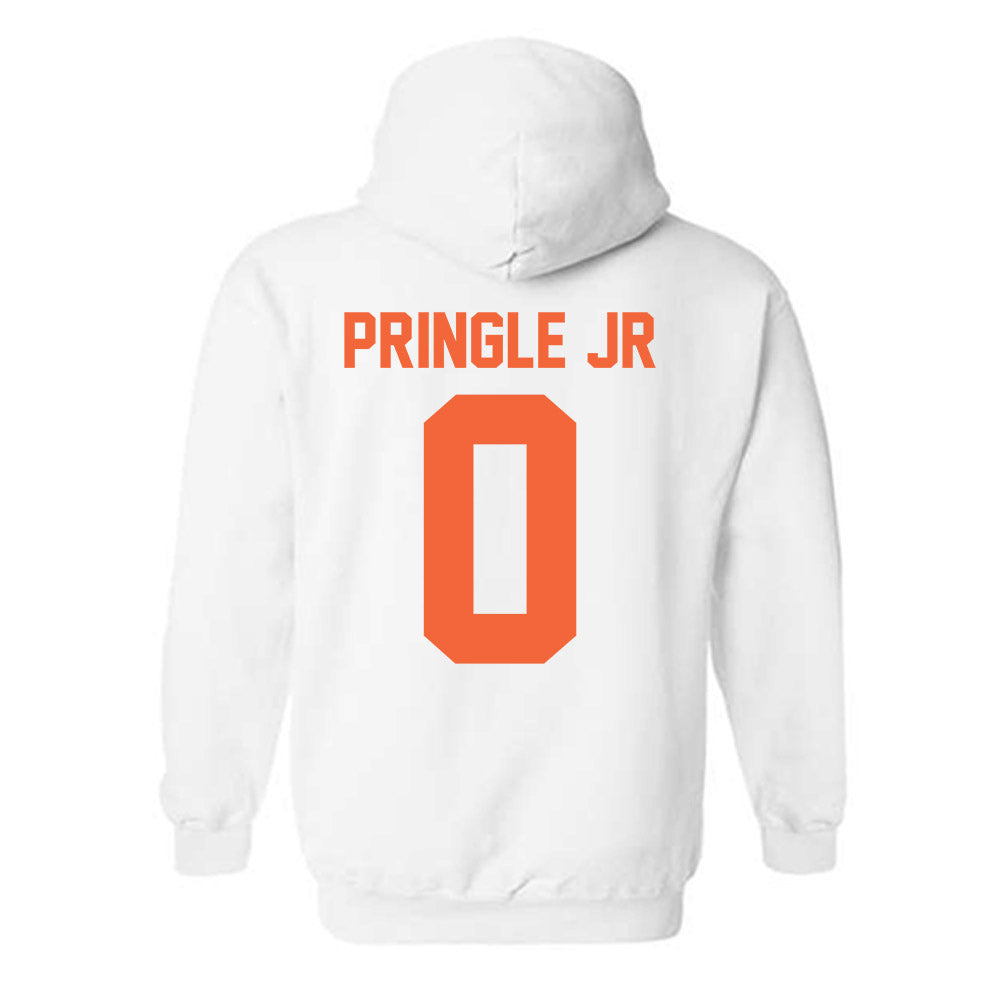 Miami - NCAA Football : Girard Pringle Jr - Classic Shersey Hooded Sweatshirt-1