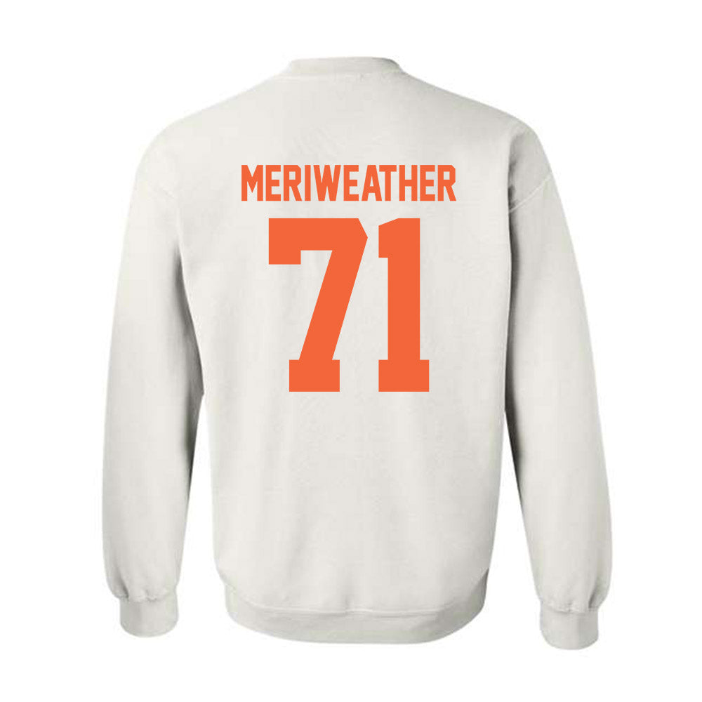 Miami - NCAA Football : Jamal Meriweather - Classic Shersey Crewneck Sweatshirt-1
