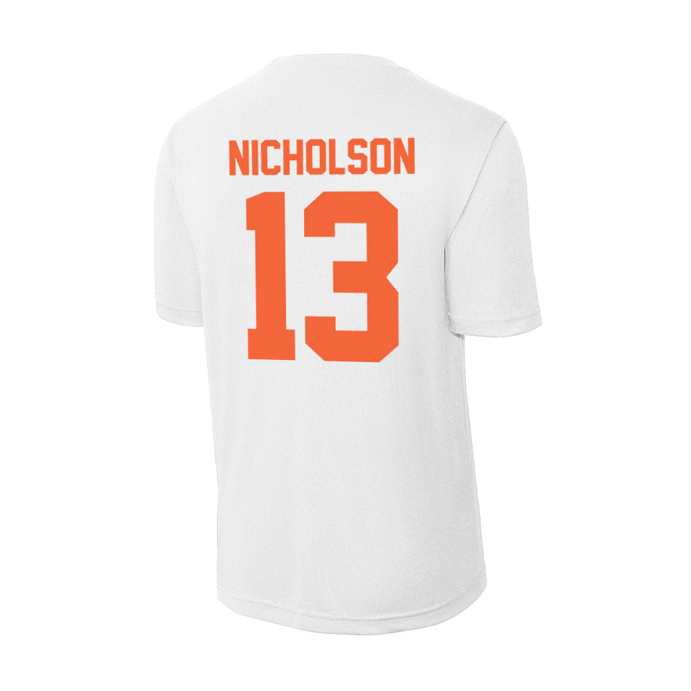 Miami - NCAA Women's Soccer : Crosby Nicholson - Classic Shersey Activewear T-Shirt-1