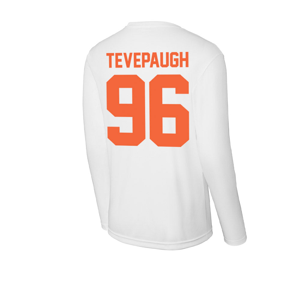Miami - NCAA Football : Tucker Tevepaugh - Classic Shersey Activewear Long Sleeve T-Shirt-1