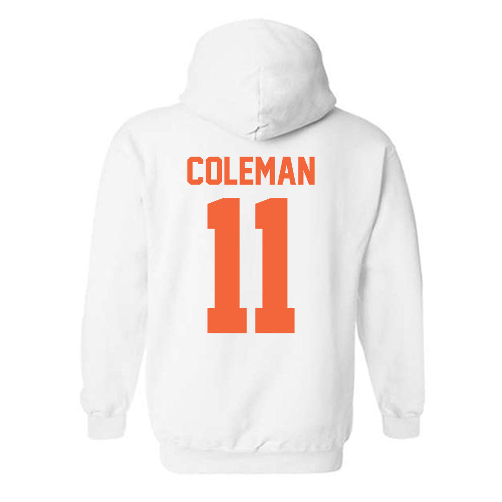 Miami - NCAA Football : Dereon Coleman - Classic Shersey Hooded Sweatshirt-1