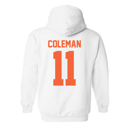 Miami - NCAA Football : Dereon Coleman - Classic Shersey Hooded Sweatshirt-1