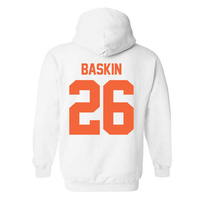 Miami - NCAA Women's Volleyball : Simone Baskin - Classic Shersey Hooded Sweatshirt-1