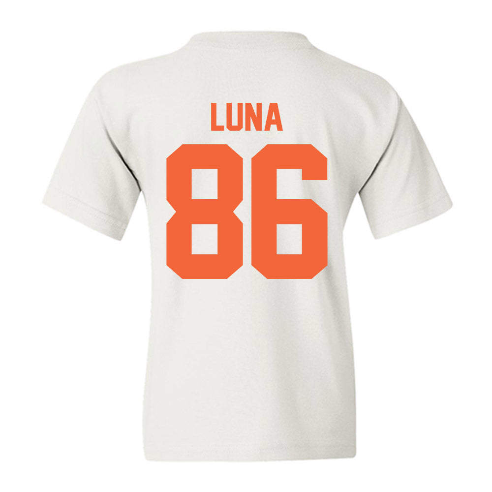 Miami - NCAA Football : Kolby Luna - Classic Shersey Youth T-Shirt-1