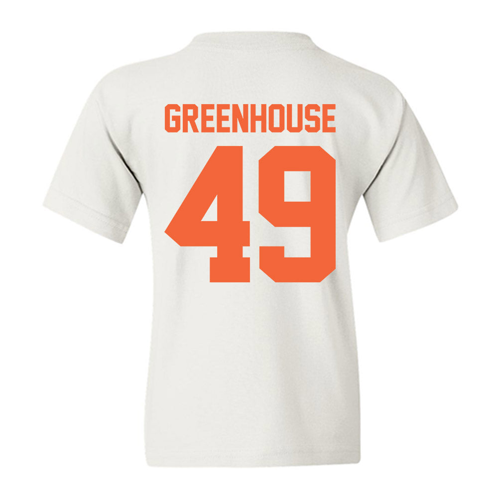 Miami - NCAA Baseball : Mason Greenhouse - Classic Shersey Youth T-Shirt-1