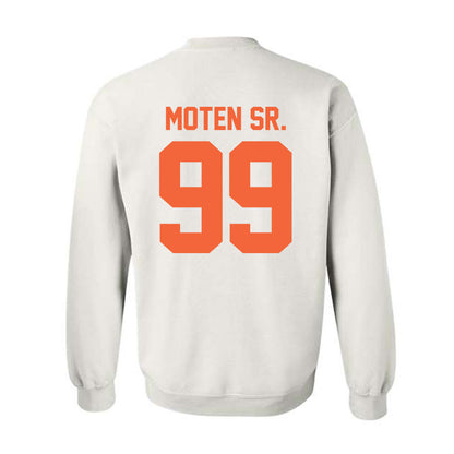 Miami - NCAA Football : Ahmad Moten Sr. - Classic Shersey Crewneck Sweatshirt-1