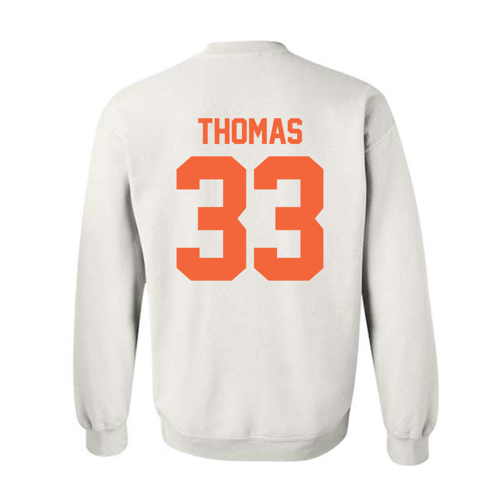 Miami - NCAA Football : Nick Thomas - Classic Shersey Crewneck Sweatshirt-1