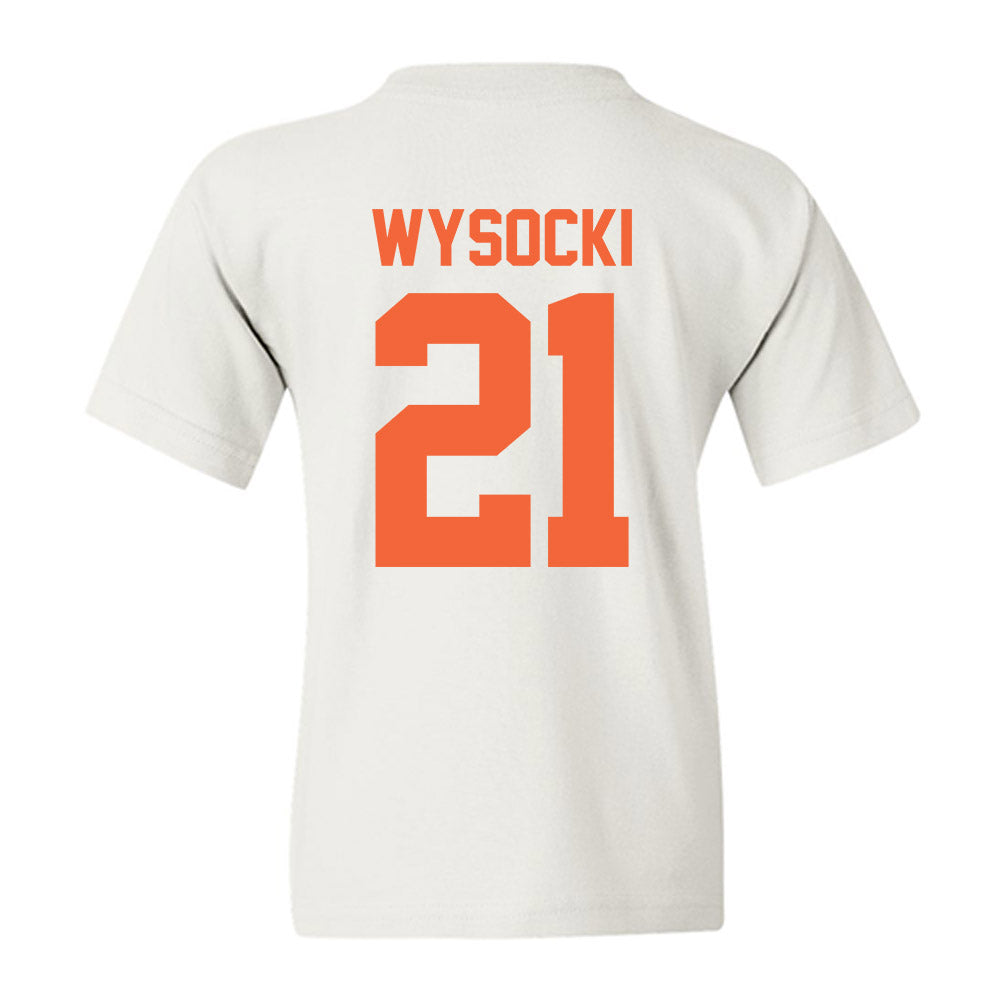 Miami - NCAA Women's Soccer : Carlie Wysocki - Classic Shersey Youth T-Shirt-1