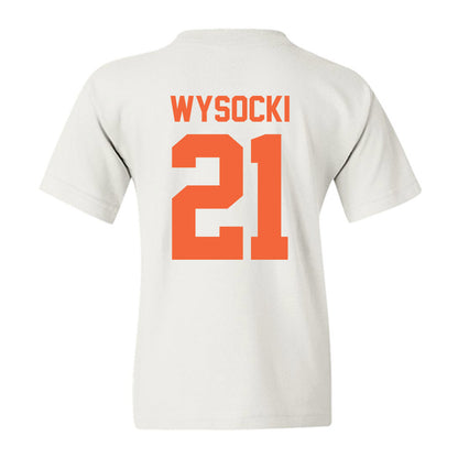 Miami - NCAA Women's Soccer : Carlie Wysocki - Classic Shersey Youth T-Shirt-1