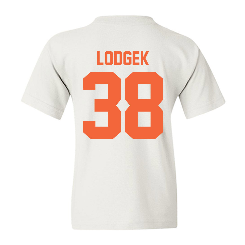 Miami - NCAA Baseball : Jake Lodgek - Classic Shersey Youth T-Shirt-1