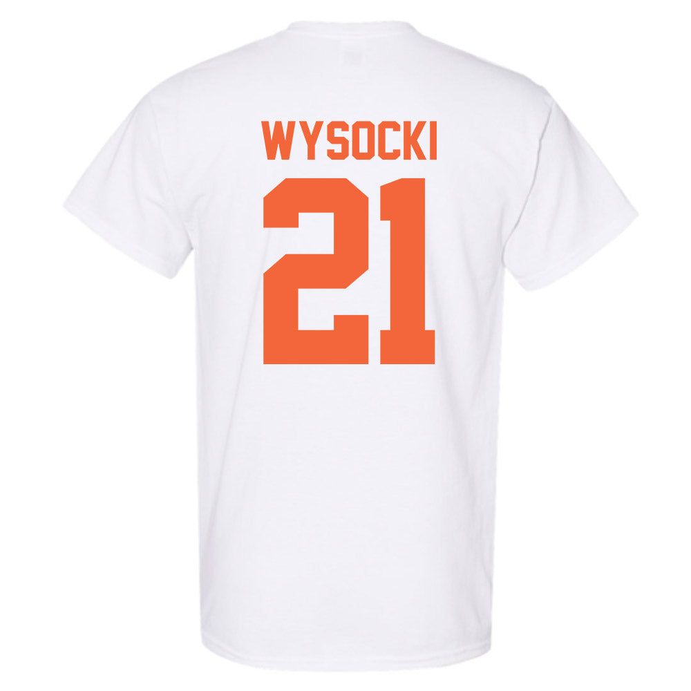 Miami - NCAA Women's Soccer : Carlie Wysocki - Classic Shersey T-Shirt-1