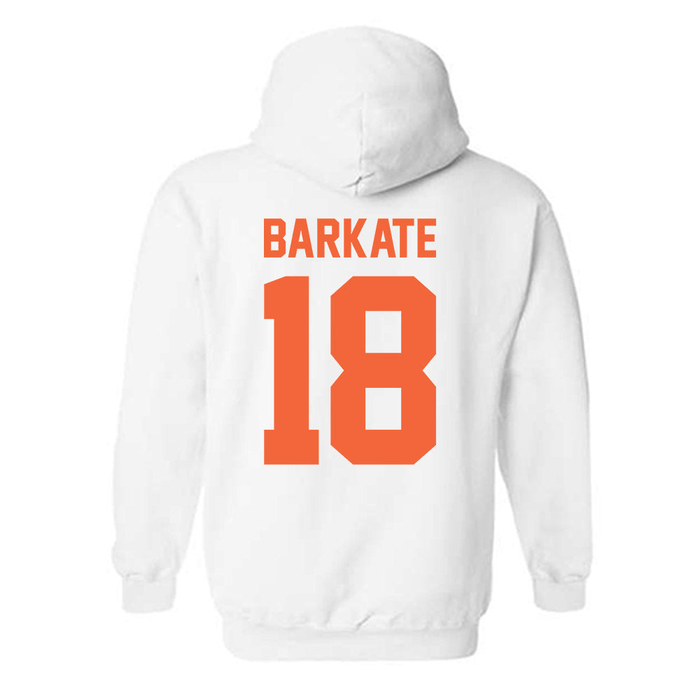 Miami - NCAA Football : Cooper Barkate - Classic Shersey Hooded Sweatshirt-1