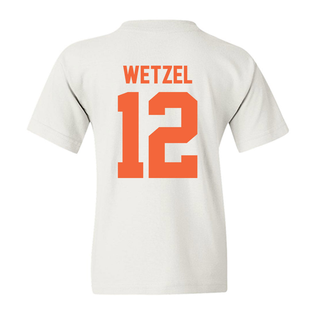 Miami - NCAA Women's Basketball : Natalie Wetzel - Classic Shersey Youth T-Shirt-1