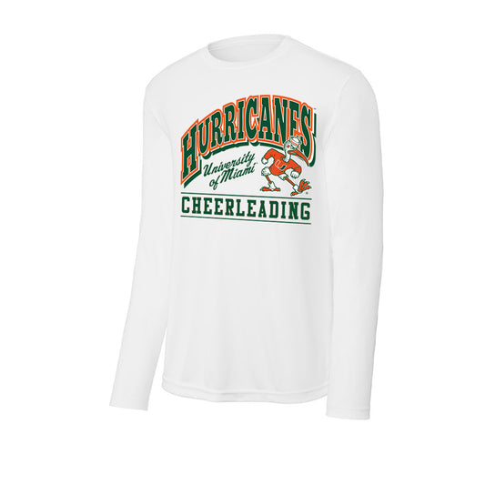 Miami - NCAA Cheerleading : Bella Yetts - Classic Shersey Activewear Long Sleeve T-Shirt-0