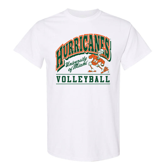 Miami - NCAA Women's Volleyball : Denitsa Angelova - Classic Shersey T-Shirt-0