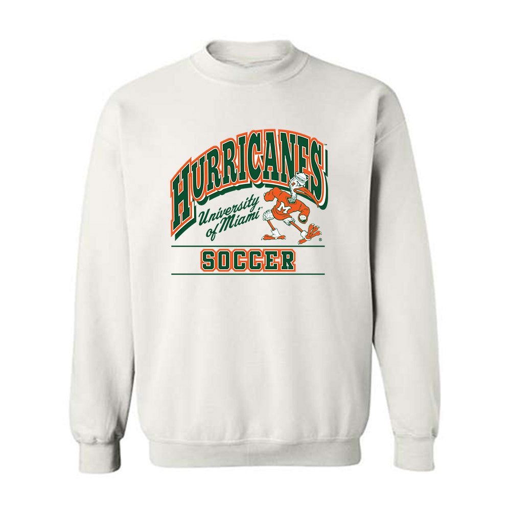 Miami - NCAA Women's Soccer : Carlie Wysocki - Classic Shersey Crewneck Sweatshirt-0