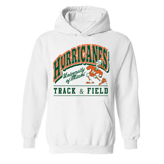 Miami - NCAA Women's Track & Field : Emma Hencock - Classic Shersey Hooded Sweatshirt-0
