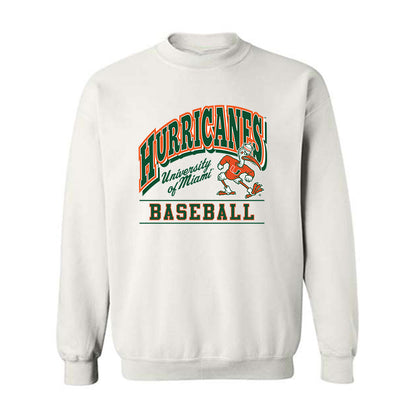 Miami - NCAA Baseball : Packy Bradley-Cooney - Classic Shersey Crewneck Sweatshirt-0