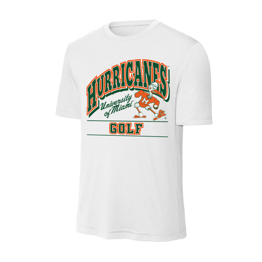 Miami - NCAA Women's Golf : Barbora Bujakova - Classic Shersey Activewear T-Shirt-0