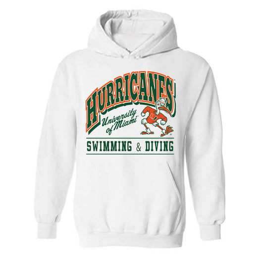 Miami - NCAA Women's Swimming & Diving : Leah Treglia - Classic Shersey Hooded Sweatshirt-0