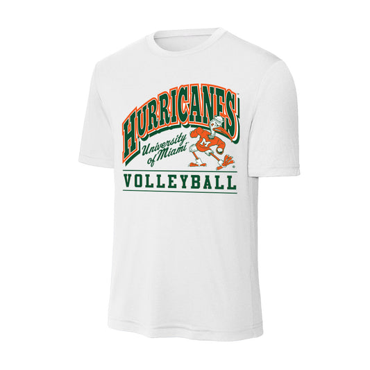 Miami - NCAA Women's Volleyball : Logan Wiley - Classic Shersey Activewear T-Shirt-0