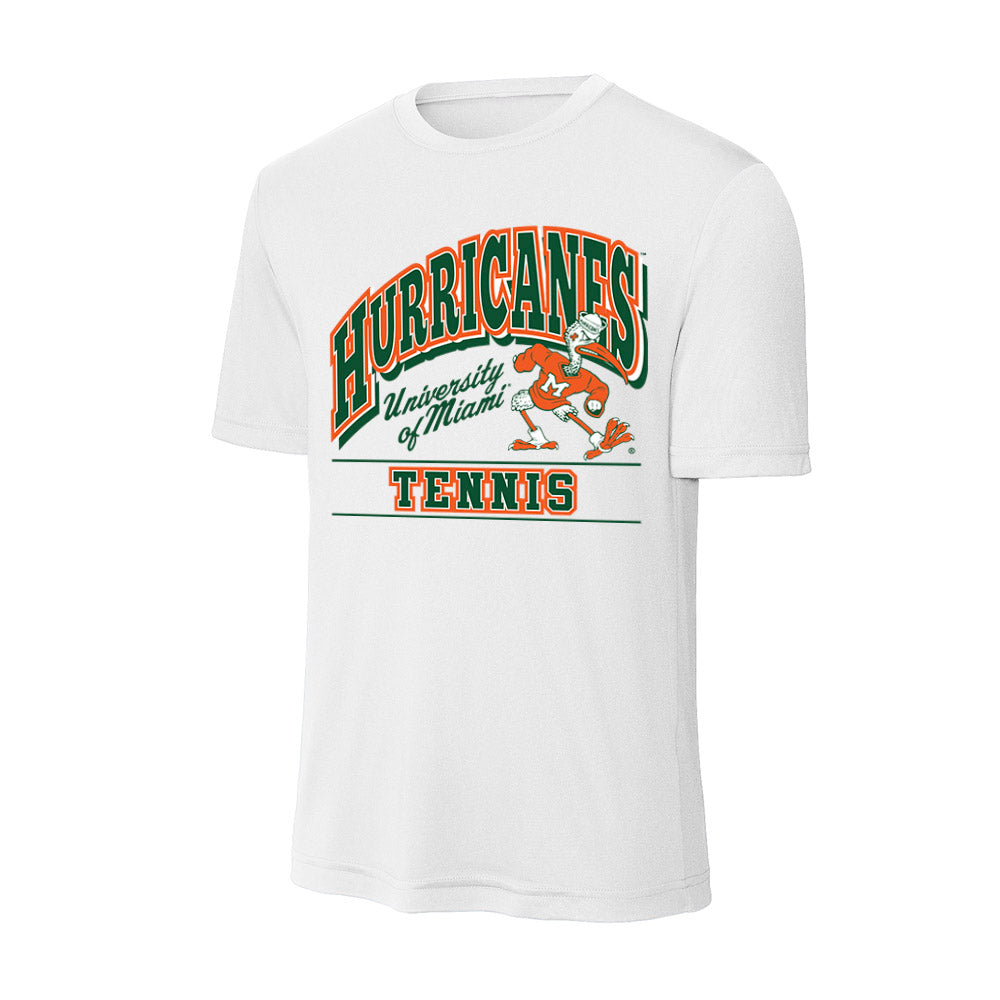 Miami - NCAA Men's Tennis : Saud Alhogbani - Classic Shersey Activewear T-Shirt-0