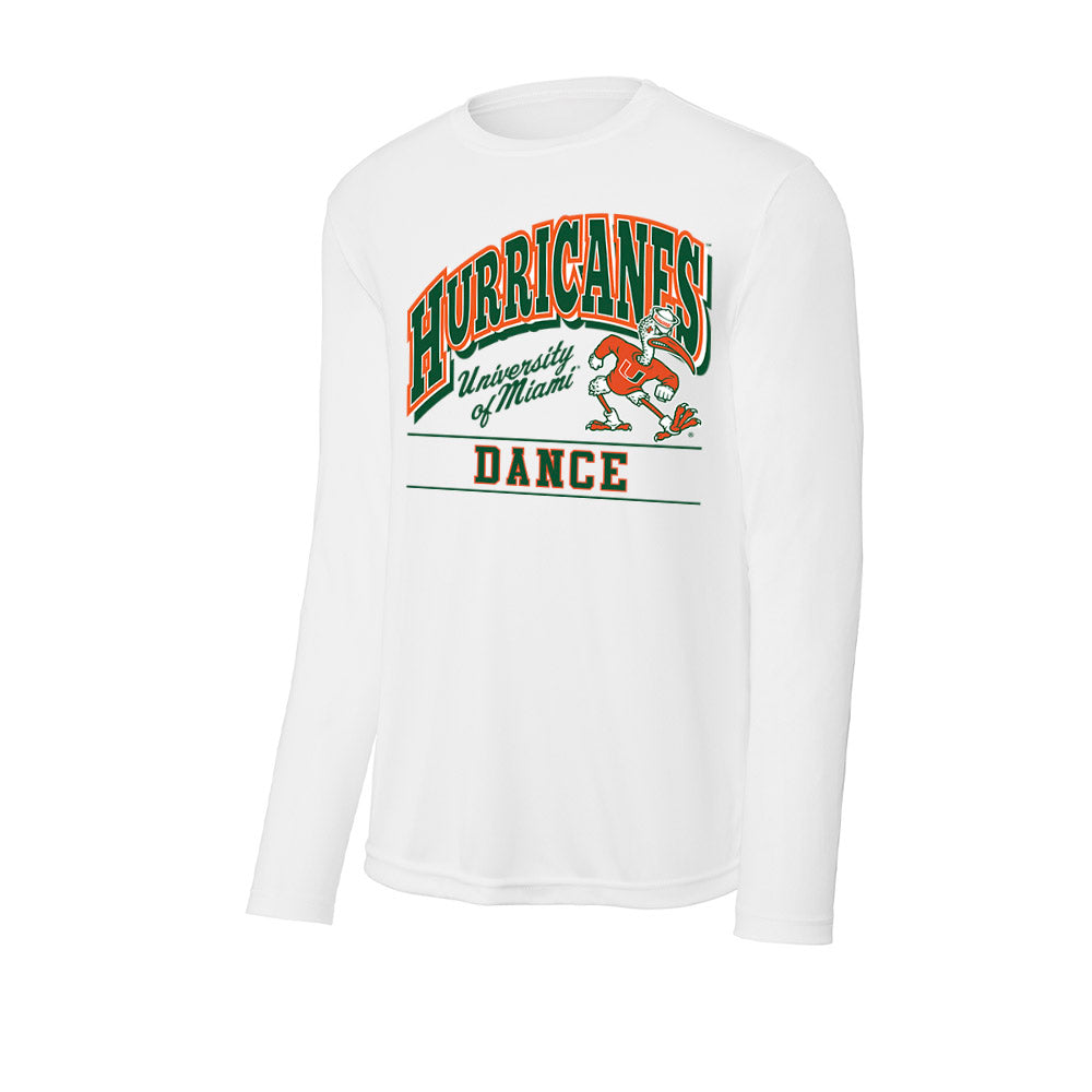 Miami - NCAA Dance Team : Brooke David - Classic Shersey Activewear Long Sleeve T-Shirt-0