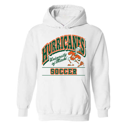 Miami - NCAA Women's Soccer : Carlie Wysocki - Classic Shersey Hooded Sweatshirt-0