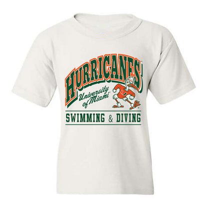 Miami - NCAA Women's Swimming & Diving : Leah Treglia - Classic Shersey Youth T-Shirt-0