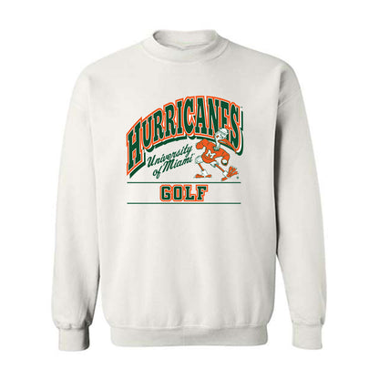 Miami - NCAA Women's Golf : Barbora Bujakova - Classic Shersey Crewneck Sweatshirt-0