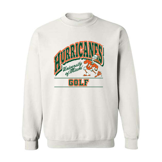 Miami - NCAA Women's Golf : Barbora Bujakova - Classic Shersey Crewneck Sweatshirt-0