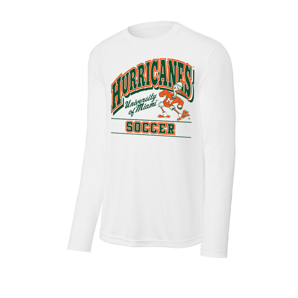 Miami - NCAA Women's Soccer : Dakota Harrell - Classic Shersey Activewear Long Sleeve T-Shirt-0