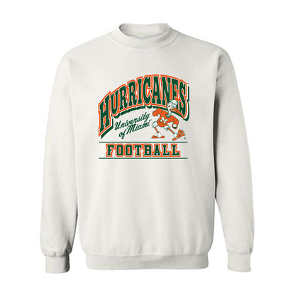 Miami - NCAA Football : Asharri Charles - Classic Shersey Crewneck Sweatshirt-0