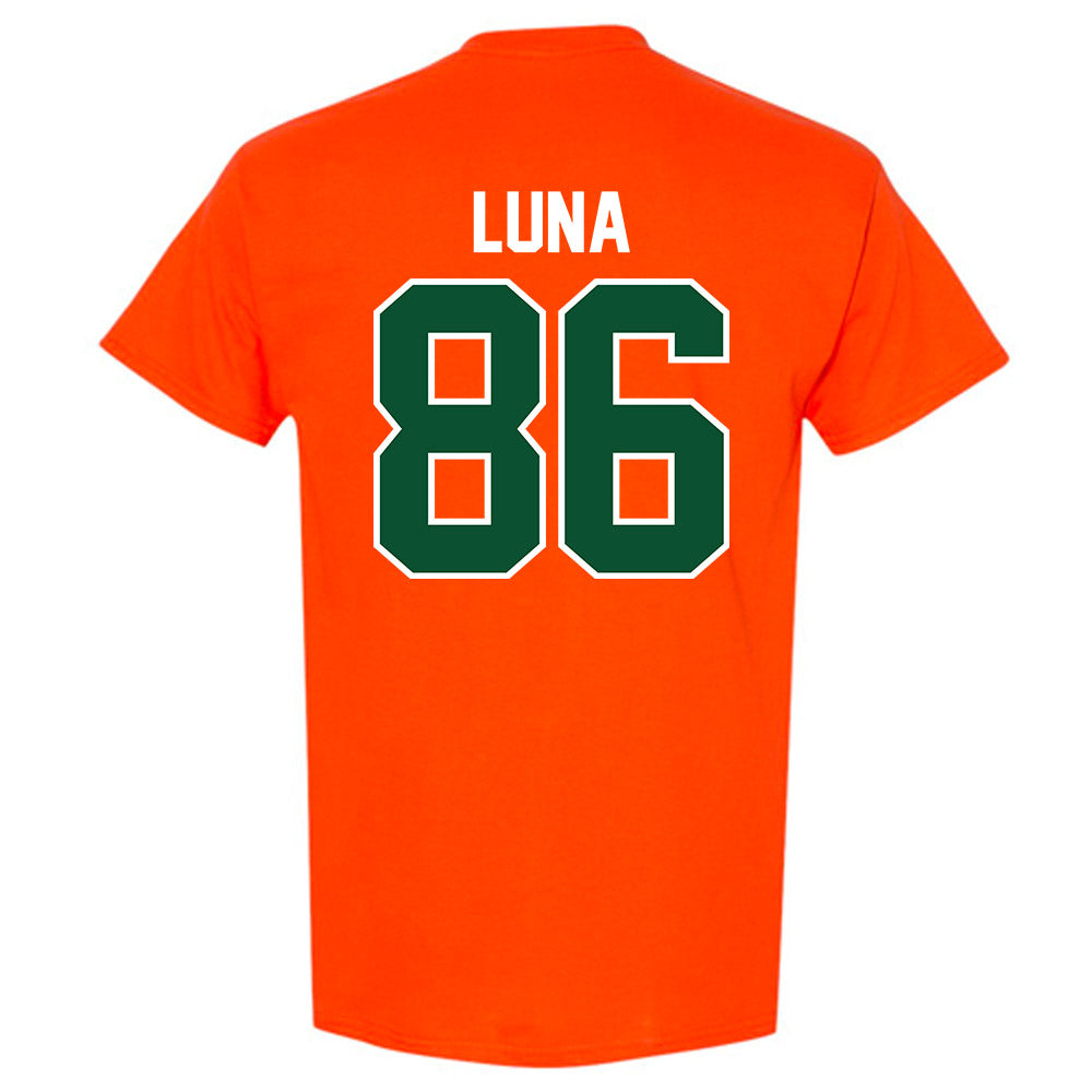 Miami - NCAA Football : Kolby Luna - Classic Shersey T-Shirt-1
