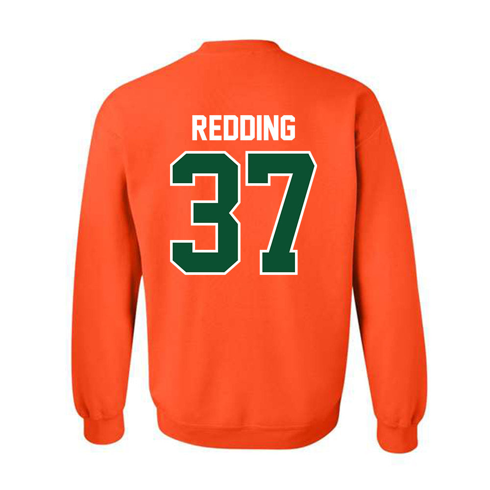Miami - NCAA Football : Cortez Redding - Classic Shersey Crewneck Sweatshirt-1