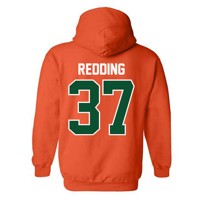 Miami - NCAA Football : Cortez Redding - Classic Shersey Hooded Sweatshirt-1