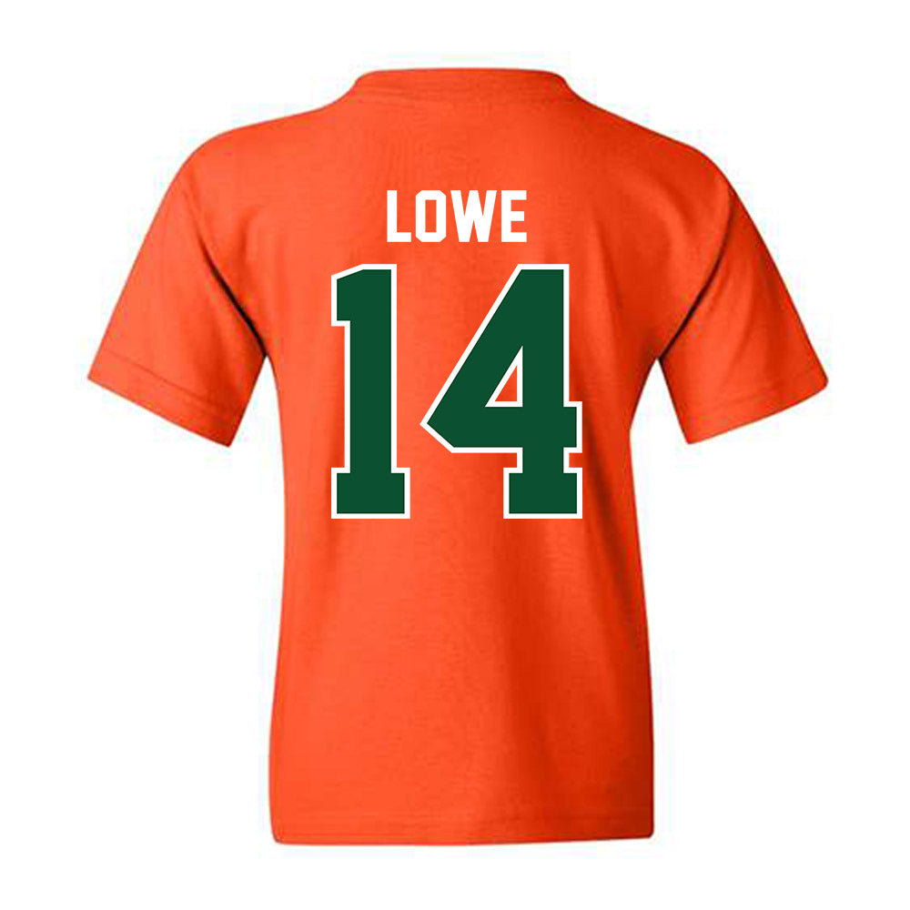 Miami - NCAA Football : Hayden Lowe - Classic Shersey Youth T-Shirt-1