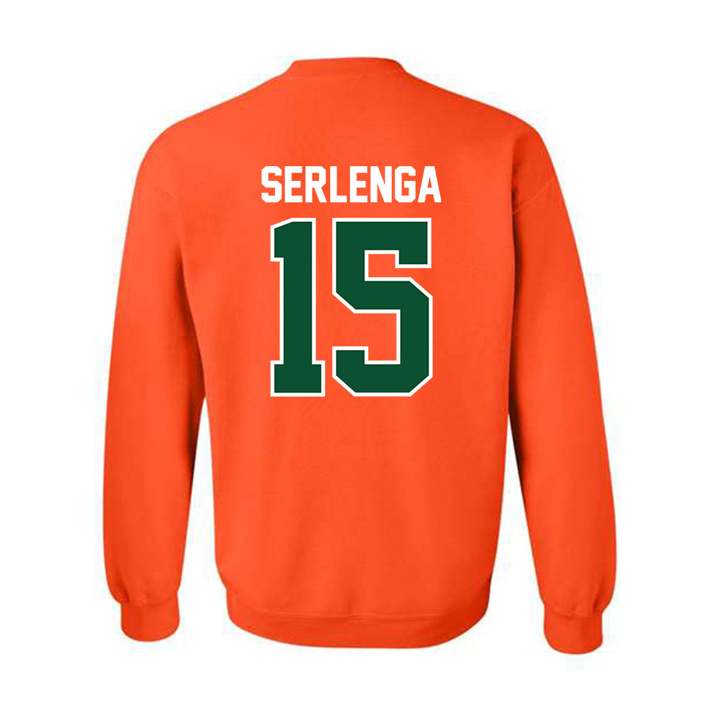 Miami - NCAA Women's Soccer : Allie Serlenga - Classic Shersey Crewneck Sweatshirt-1