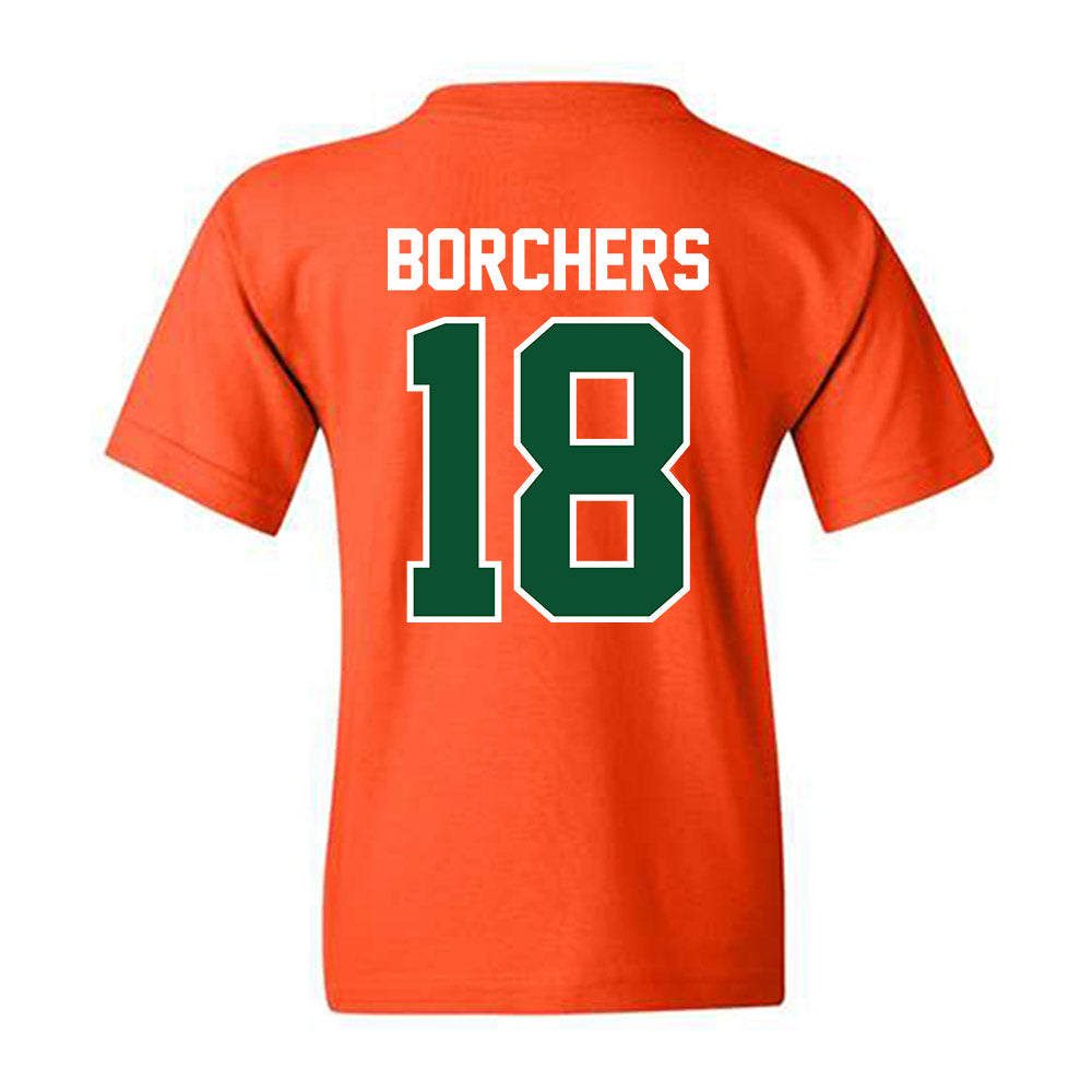 Miami - NCAA Football : Joe Borchers - Classic Shersey Youth T-Shirt-1