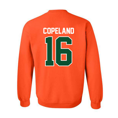 Miami - NCAA Baseball : Cian Copeland - Classic Shersey Crewneck Sweatshirt-1
