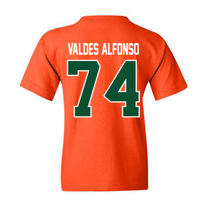 Miami - NCAA Football : Yerovi Valdes Alfonso - Classic Shersey Youth T-Shirt-1