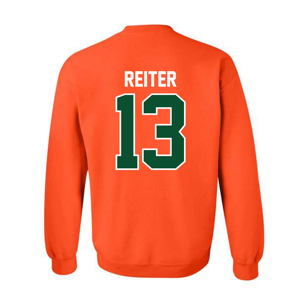 Miami - NCAA Women's Volleyball : Billie Reiter - Classic Shersey Crewneck Sweatshirt-1