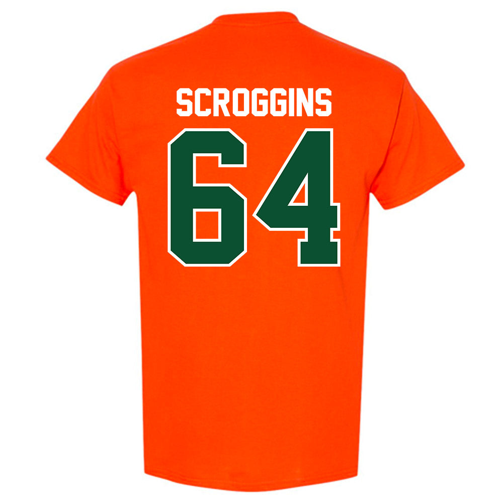 Miami - NCAA Football : Ralph Scroggins - Classic Shersey T-Shirt-1