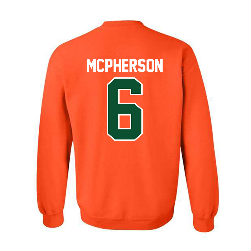 Miami - NCAA Women's Soccer : Jaileah Mcpherson - Classic Shersey Crewneck Sweatshirt-1