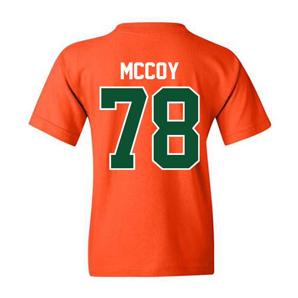 Miami - NCAA Football : Matthew McCoy - Classic Shersey Youth T-Shirt-1