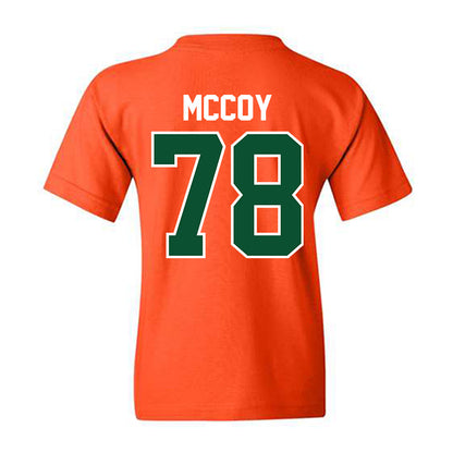 Miami - NCAA Football : Matthew McCoy - Classic Shersey Youth T-Shirt-1