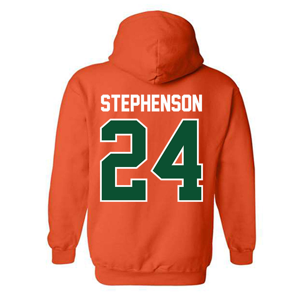 Miami - NCAA Women's Soccer : Alyssa Stephenson - Classic Shersey Hooded Sweatshirt-1