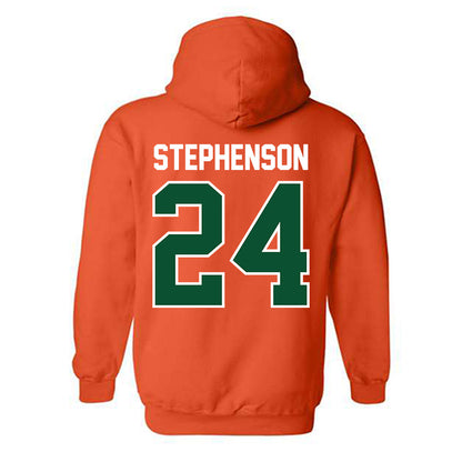 Miami - NCAA Women's Soccer : Alyssa Stephenson - Classic Shersey Hooded Sweatshirt-1